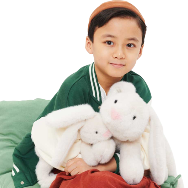 Jucărie moale Orange Toys The Softest Bunny OT8032/40 0+ / White photo 5