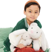 Jucărie moale Orange Toys The Softest Bunny OT8032/40 0+ / White photo 5