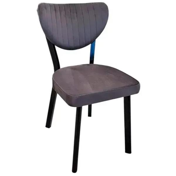 Scaun de bucătărie Magnus Elma Velur/ Gray Black photo 1