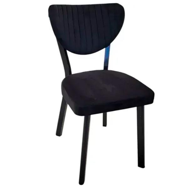 Кухонный стул Magnus Elma Велюр/ Черный Черный photo 1