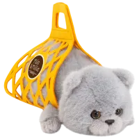 Jucărie moale Orange Toys The Softest Milo the Grey Cat B1002/35 0+ / Gray