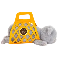 Jucărie moale Orange Toys The Softest Milo the Grey Cat B1002/35 0+ / Gray photo 2