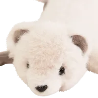 Jucărie moale Orange Toys The Softest Weasel OT8030/38 0+ / White photo 2