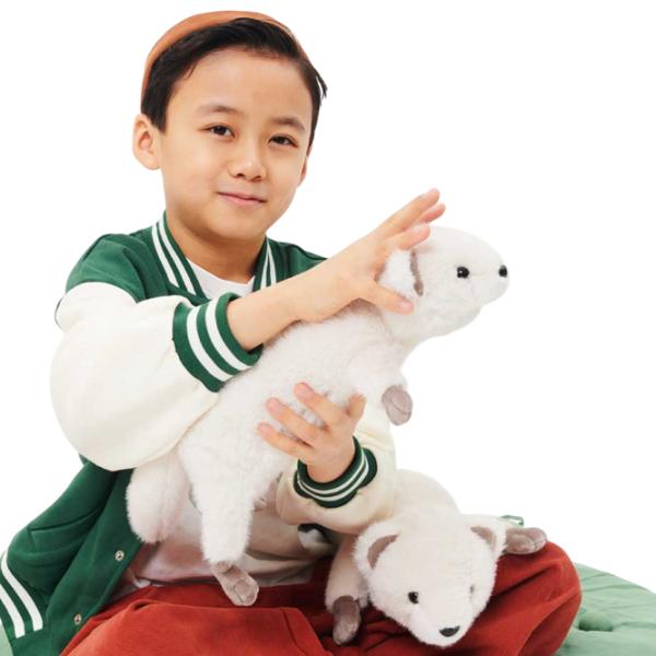 Мягкая игрушка Orange Toys The Softest Weasel OT8030/38 0+ / Белый photo 4