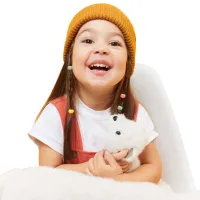 Jucărie moale Orange Toys The Softest Weasel OT8030/38 0+ / White photo 6