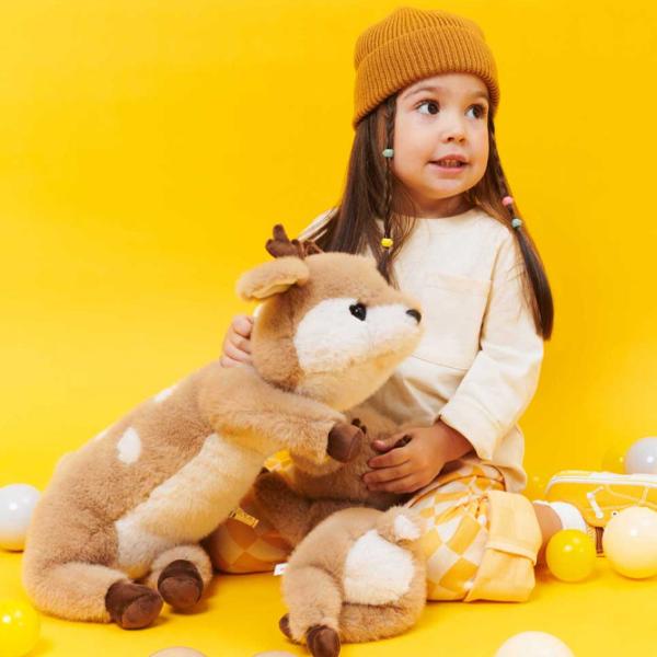 Jucărie moale Orange Toys The Softest Deer OT8031/56 0+ / Brown photo 5