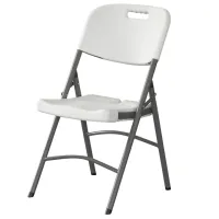 Садовый стул Ekspand catering Металл / Пластик / Белый Серый