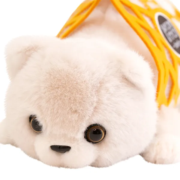 Jucărie moale Orange Toys The Softest Milo the Grey Cat B1000/35 0+ / White photo 6