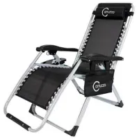 Шезлонг Ekspand Carruzzo Металл / Текстолайн / Черный Серый