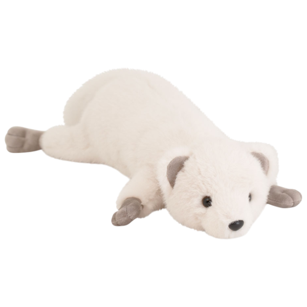 Jucărie moale Orange Toys The Softest Weasel OT8030/53 0+ / White photo 1