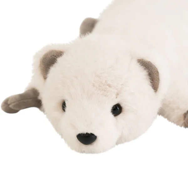 Jucărie moale Orange Toys The Softest Weasel OT8030/53 0+ / White photo 2