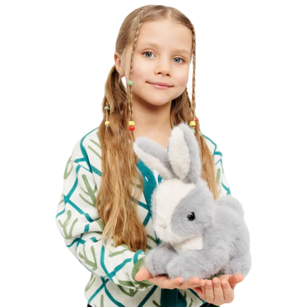 Jucărie moale Orange Toys The Softest Little Bunny OT8026/20 0+ / Gray photo 5