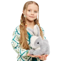 Jucărie moale Orange Toys The Softest Little Bunny OT8026/20 0+ / Gray photo 5