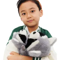 Jucărie moale Orange Toys The Softest Raccoon OT8029/38 0+ / Gray photo 6