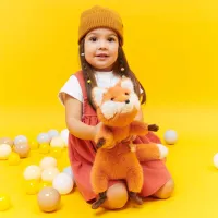 Jucărie moale Orange Toys The Softest Fox OT8028/40 0+ / Orange photo 6