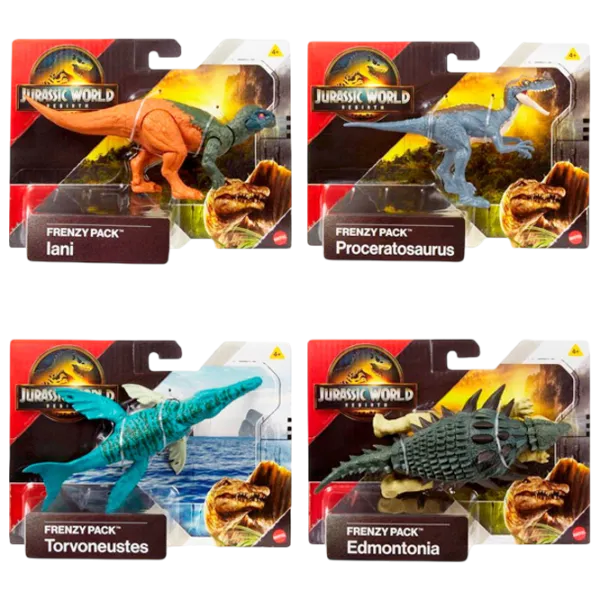 Фигурка Mattel Jurassic World Frenzy Pack 4+ / Разноцветный photo 1