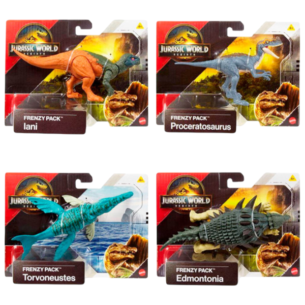 Фигурка Mattel Jurassic World Frenzy Pack 4+ / Разноцветный photo 1