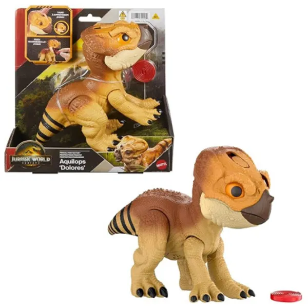 Фигурка Mattel Jurassic World Aquilops Cub 4+ / Желтый photo 3