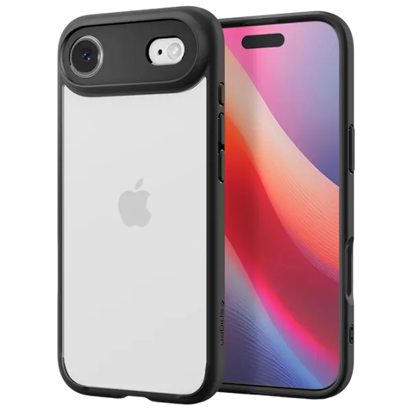 Husă pentru smartphone Apple iPhone Air Spigen / MagSafe Back / TPU / Transparent Black Matt photo 2