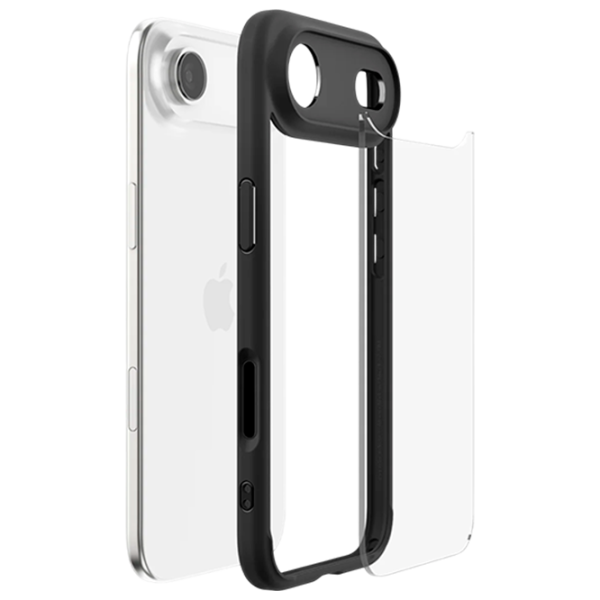 Husă pentru smartphone Apple iPhone Air Spigen / MagSafe Back / TPU / Transparent Black Matt photo 4