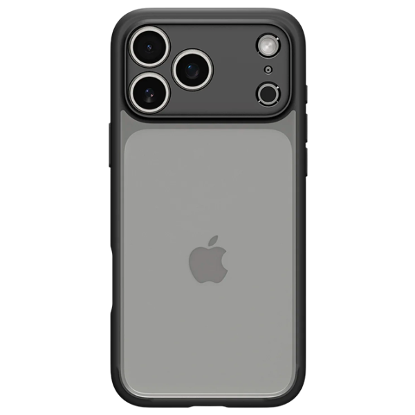 Husă pentru smartphone Apple iPhone 17 Pro Max Spigen / MagSafe Back / TPU / Transparent Black Matt photo 1