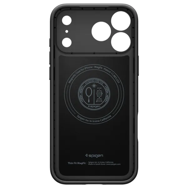 Husă pentru smartphone Apple iPhone 17 Pro Spigen / MagSafe Back / TPU / Black Black photo 4