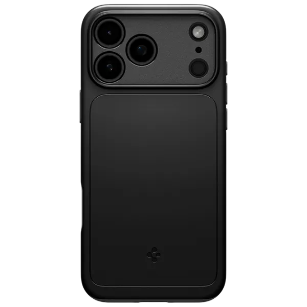 Husă pentru smartphone Apple iPhone 17 Pro Max Spigen / MagSafe Back / TPU / Black Black photo 1