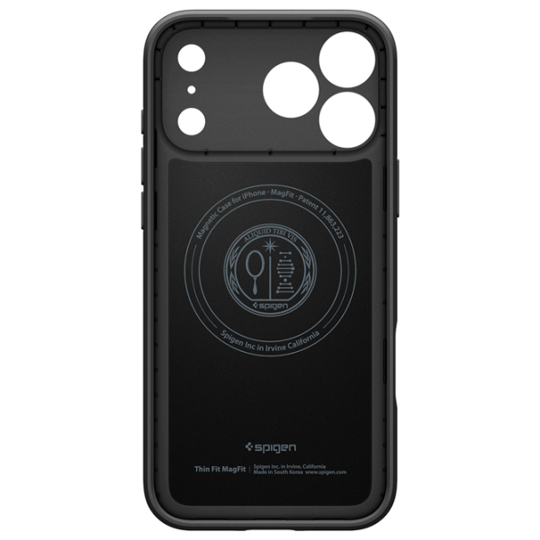 Husă pentru smartphone Apple iPhone 17 Pro Max Spigen / MagSafe Back / TPU / Black Black photo 4