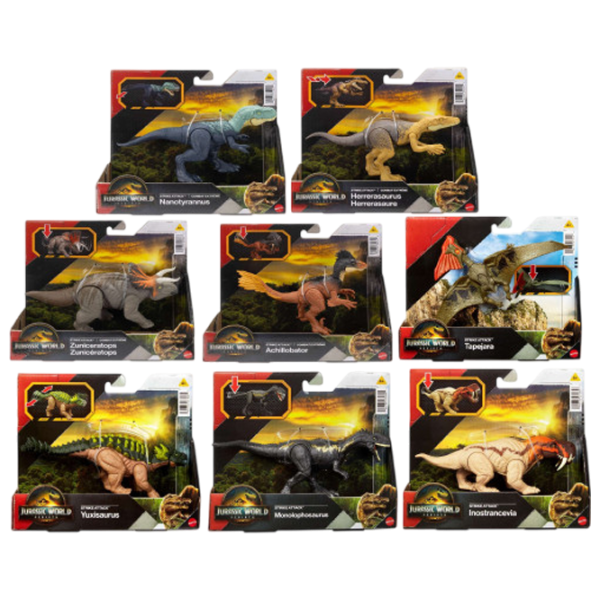 Фигурка Mattel Jurassic World Strike Attack 4+ / Разноцветный photo 1