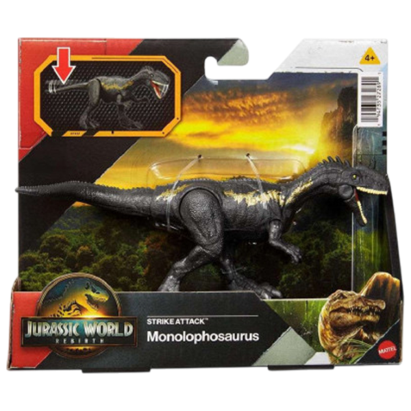 Фигурка Mattel Jurassic World Strike Attack 4+ / Разноцветный photo 2