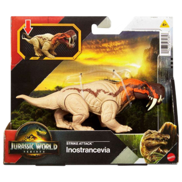 Фигурка Mattel Jurassic World Strike Attack 4+ / Разноцветный photo 3