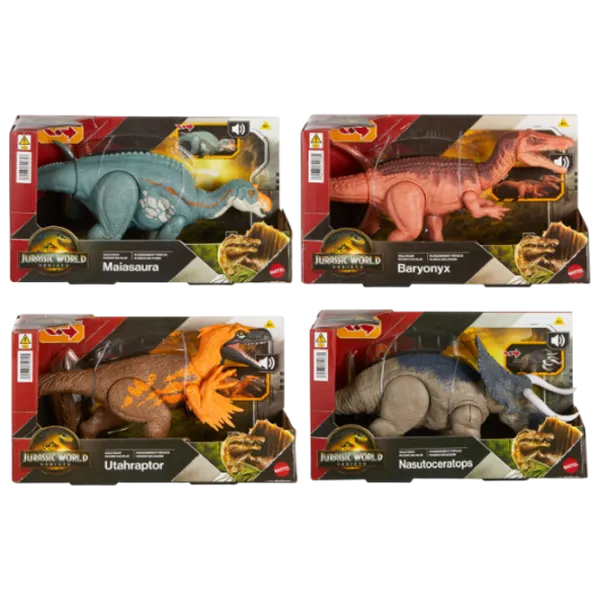Figurină Mattel Jurassic World Wild Roar 4+ / Multicolor photo 1