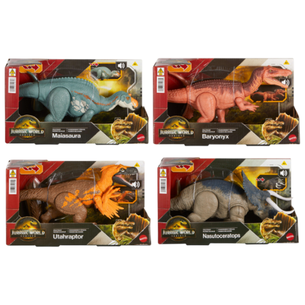 Figurină Mattel Jurassic World Wild Roar 4+ / Multicolor photo 1