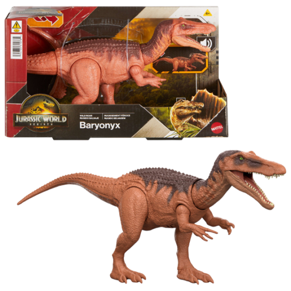 Figurină Mattel Jurassic World Wild Roar 4+ / Multicolor photo 4