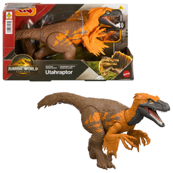 Figurină Mattel Jurassic World Wild Roar 4+ / Multicolor photo 6
