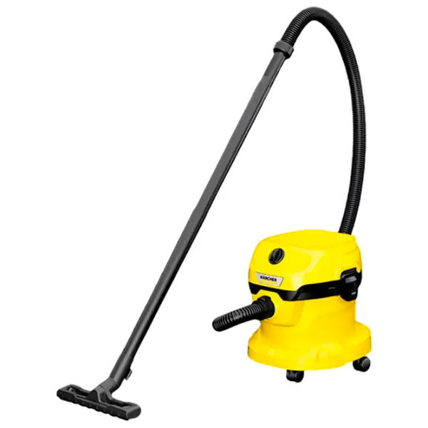 Промышленный пылесос KARCHER WD2 Plus V-12/4/18 1.628-000.0 + Brush DN35 9.755-548.0 1000 Вт / Желтый photo 2
