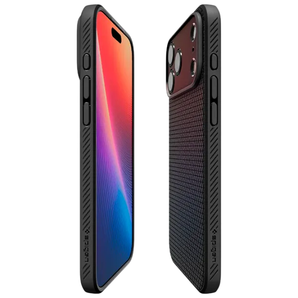 Husă pentru smartphone Apple iPhone 17  Spigen / Back / TPU / Black Black Matt photo 2