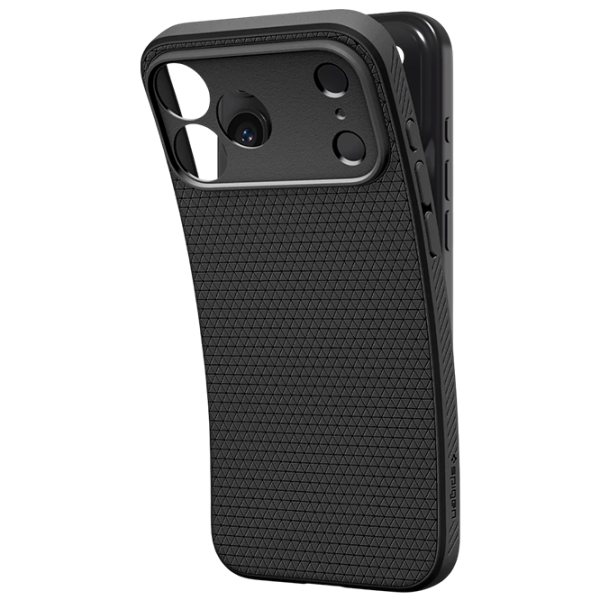 Husă pentru smartphone Apple iPhone 17  Spigen / Back / TPU / Black Black Matt photo 4