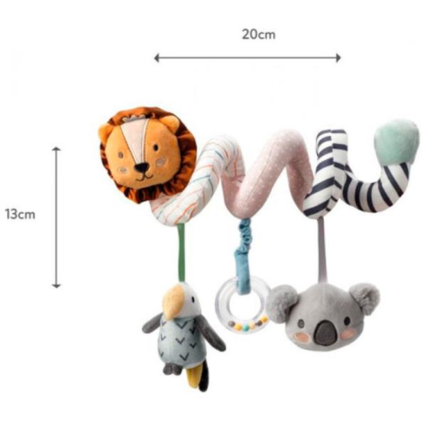 Jucărie zornăitoare Nuby Animal Adventure de la 0 luni photo 3