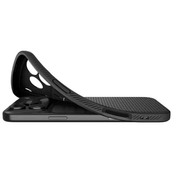 Husă pentru smartphone Apple iPhone 17  Spigen / Back / TPU / Black Black Matt photo 5