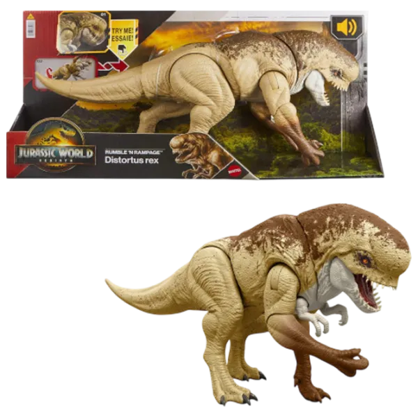 Фигурка Mattel Jurassic World Distortus Rex 6+ / Бежевый photo 1