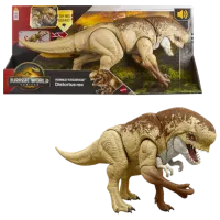Figurină Mattel Jurassic World Distortus Rex 6+ / Beige