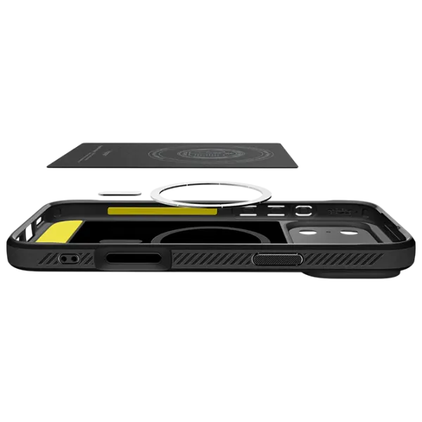 Husă pentru smartphone Apple iPhone 17 Pro Max Apple / MagSafe Back / TPU / Black Black Matt photo 5