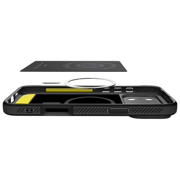 Husă pentru smartphone Apple iPhone 17 Pro Max Apple / MagSafe Back / TPU / Black Black Matt photo 5