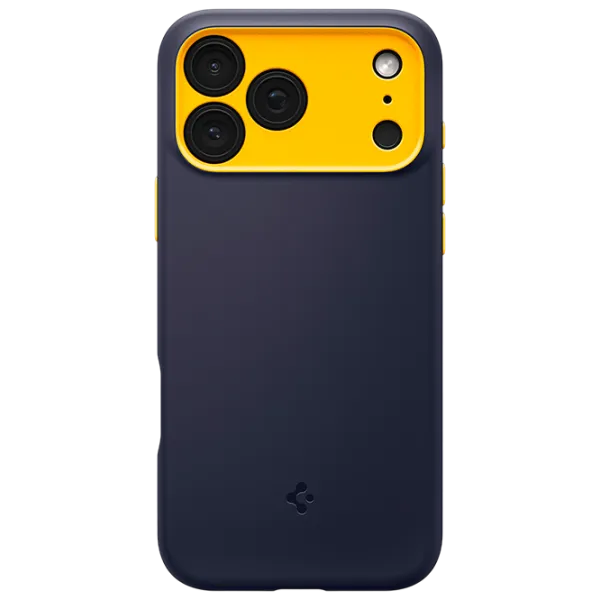 Husă pentru smartphone Apple iPhone 17 Pro Apple / MagSafe Back / TPU / Yellow Blueberry Navy photo 1