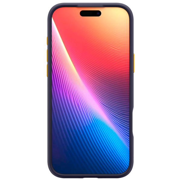 Husă pentru smartphone Apple iPhone 17 Pro Apple / MagSafe Back / TPU / Yellow Blueberry Navy photo 3