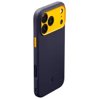Husă pentru smartphone Apple iPhone 17 Pro Spigen / MagSafe Back / TPU / Yellow Blueberry Navy photo 4