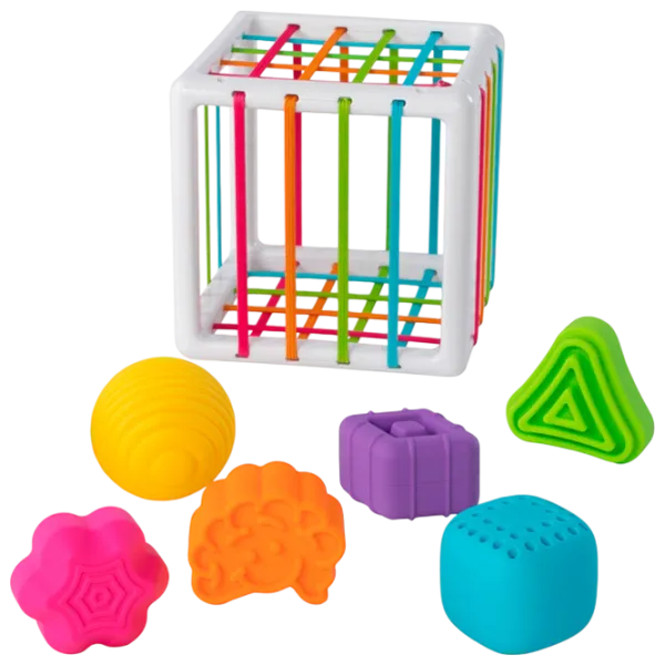 Joc educativ Fat Brain InnyBin F251ML 10+ luni / White photo 1