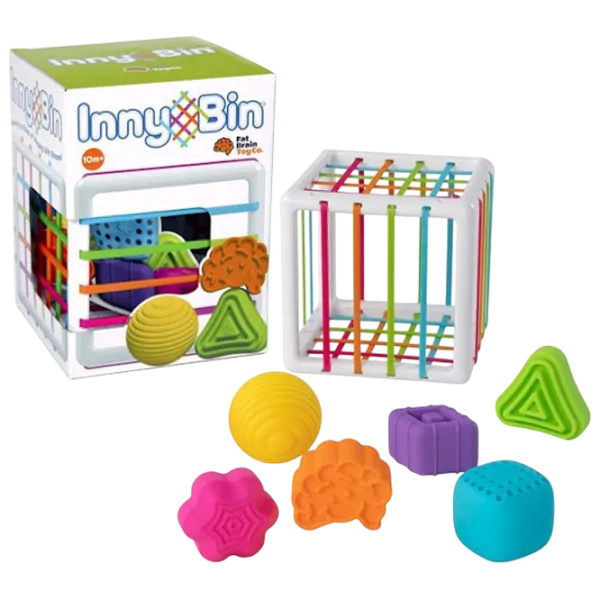 Joc educativ Fat Brain InnyBin F251ML 10+ luni / White photo 2
