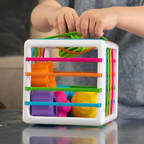 Joc educativ Fat Brain InnyBin F251ML 10+ luni / White photo 4